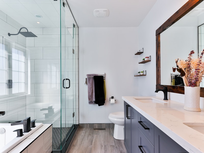 Professional bathrooms cleaning